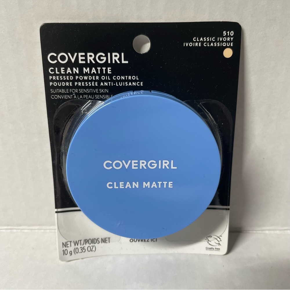 🦋$5🦋 Covergirl Classic Ivory 510 clean matte pressed powder oil control